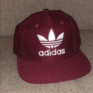 Adidas Snapback Maroon Hat